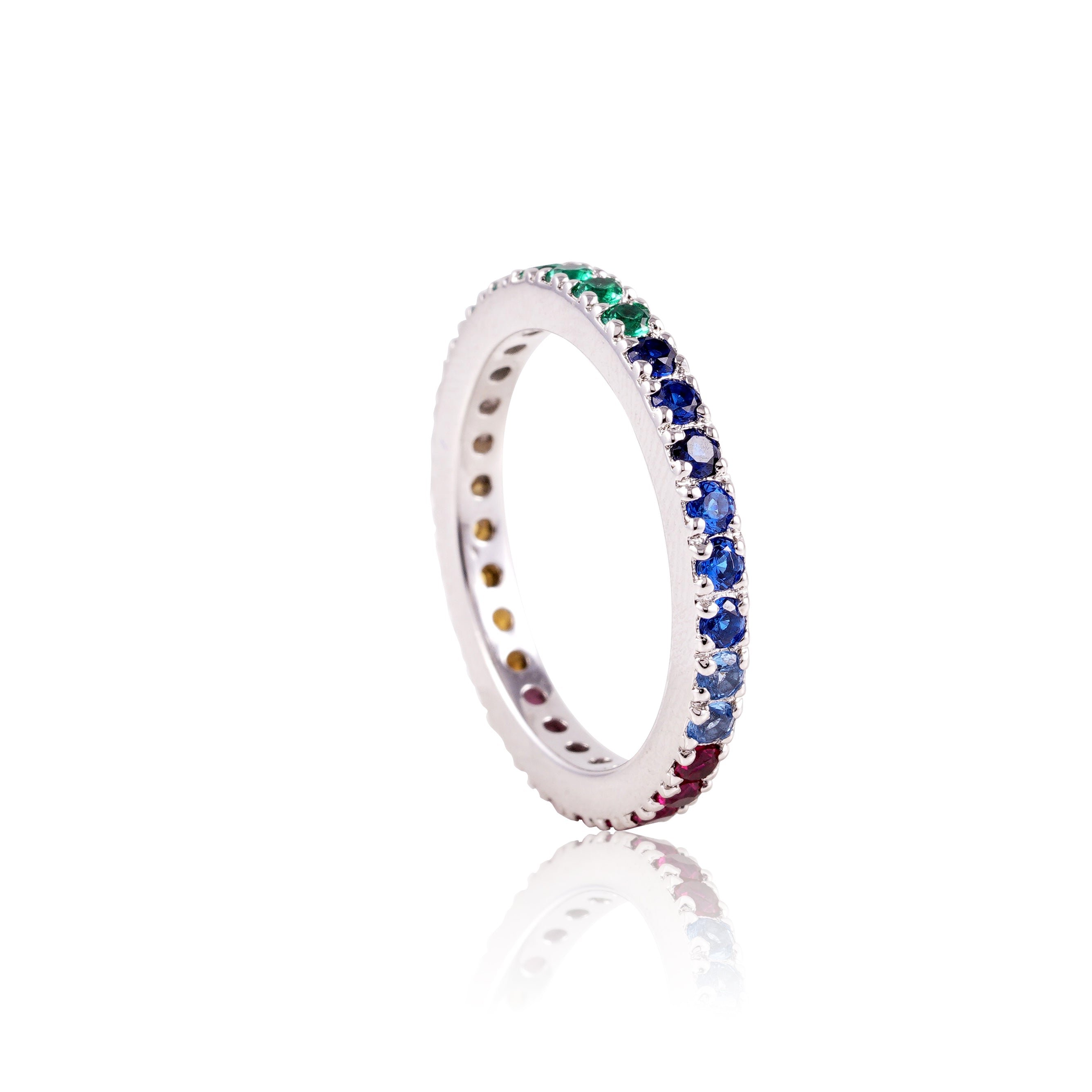 Rainbow Multicolored Ring
