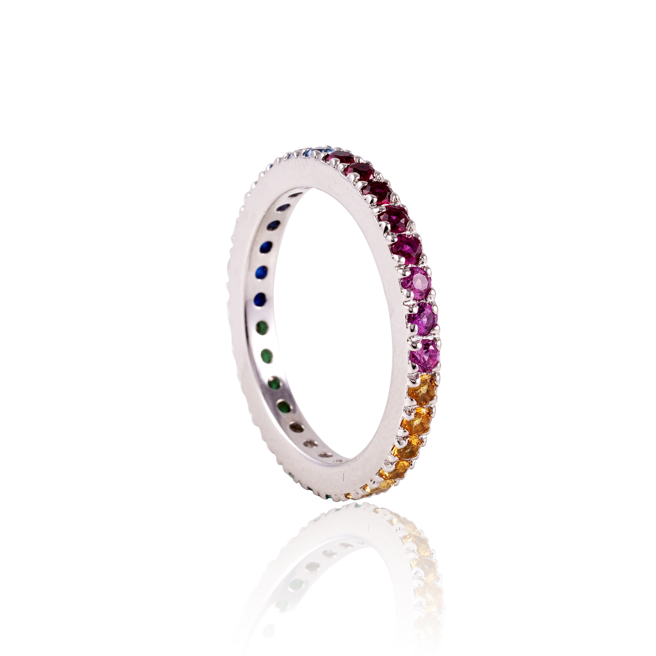 Rainbow Multicolored Ring