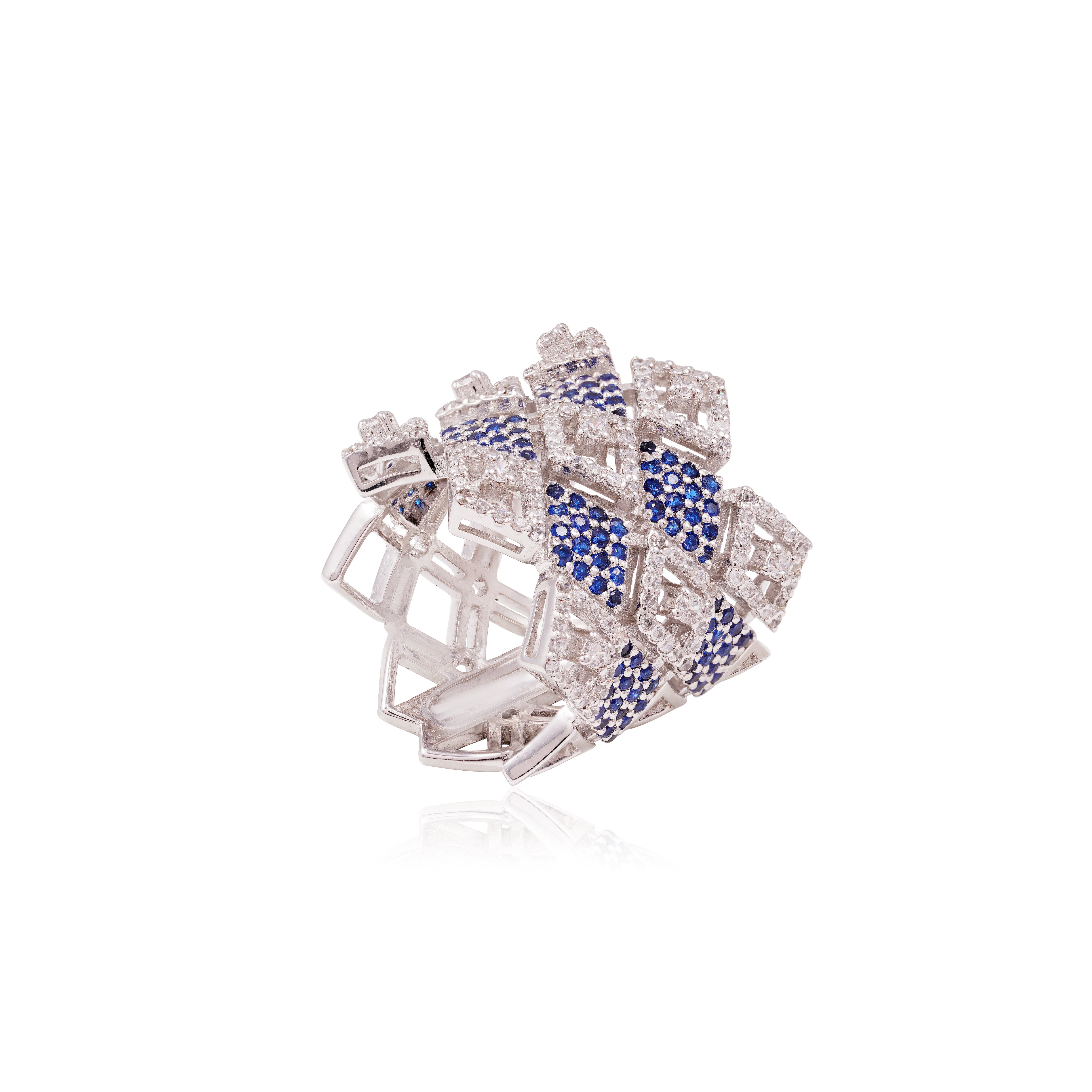 OBSIDIAN BLUE RING