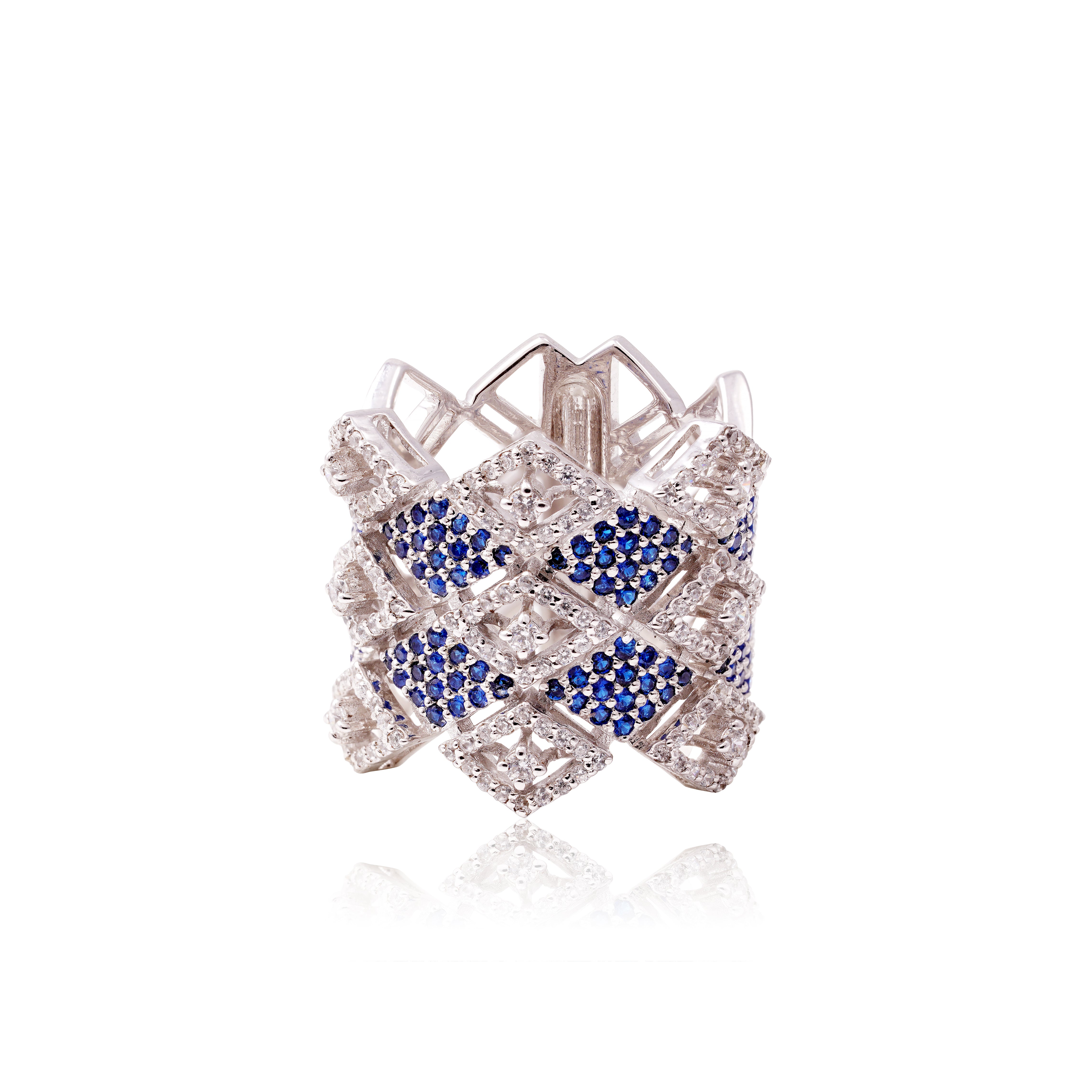 OBSIDIAN BLUE RING