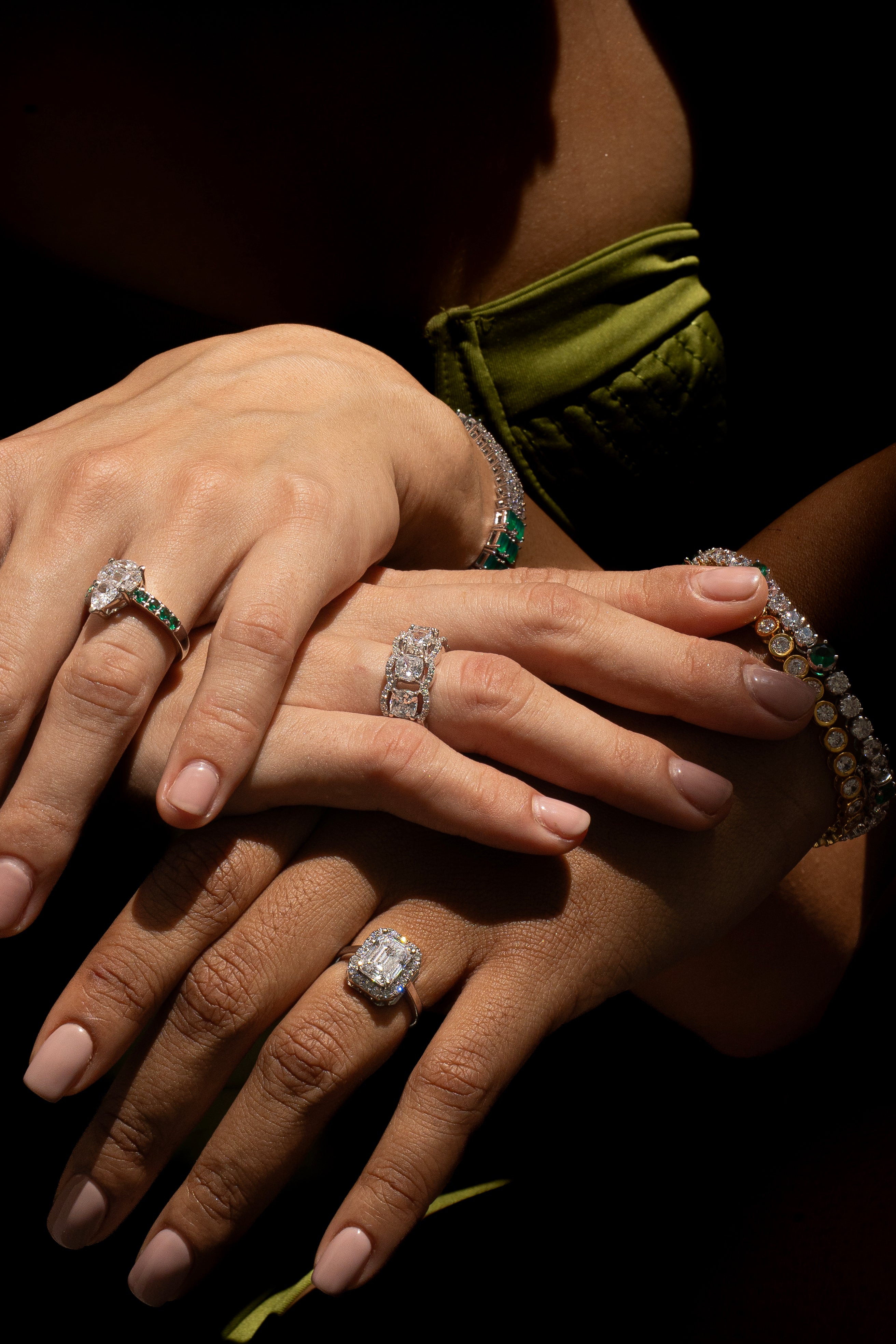 Amara Emerald Cut Solitaire Ring