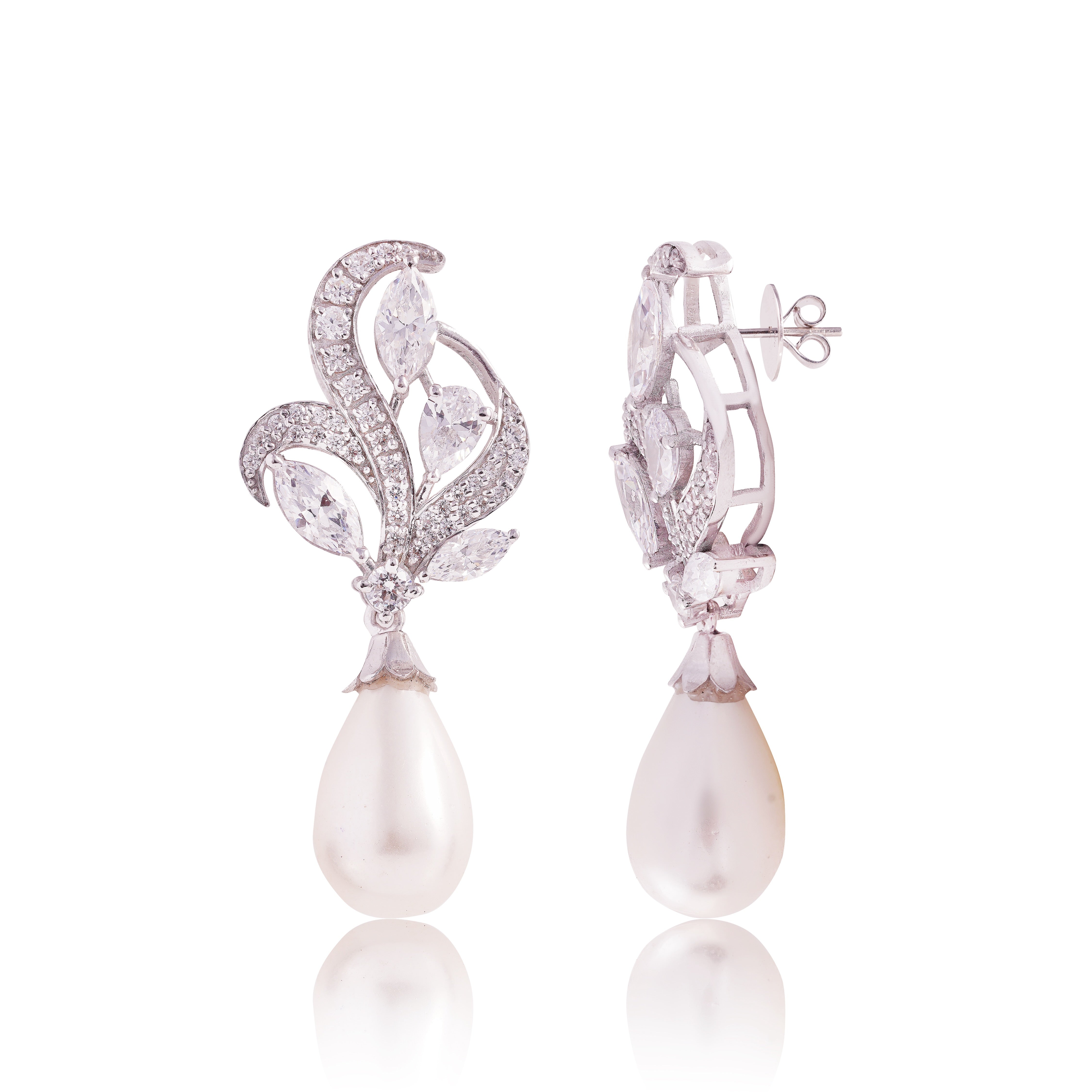 Folia Drop Earrings