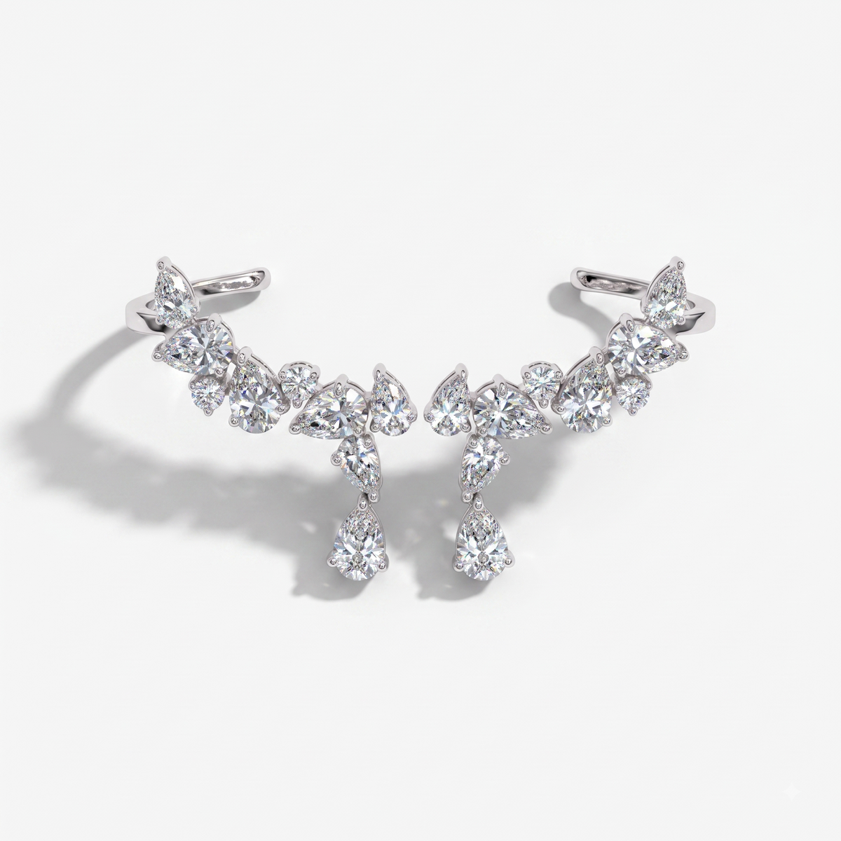 Laurel Diamond Drop Cuff