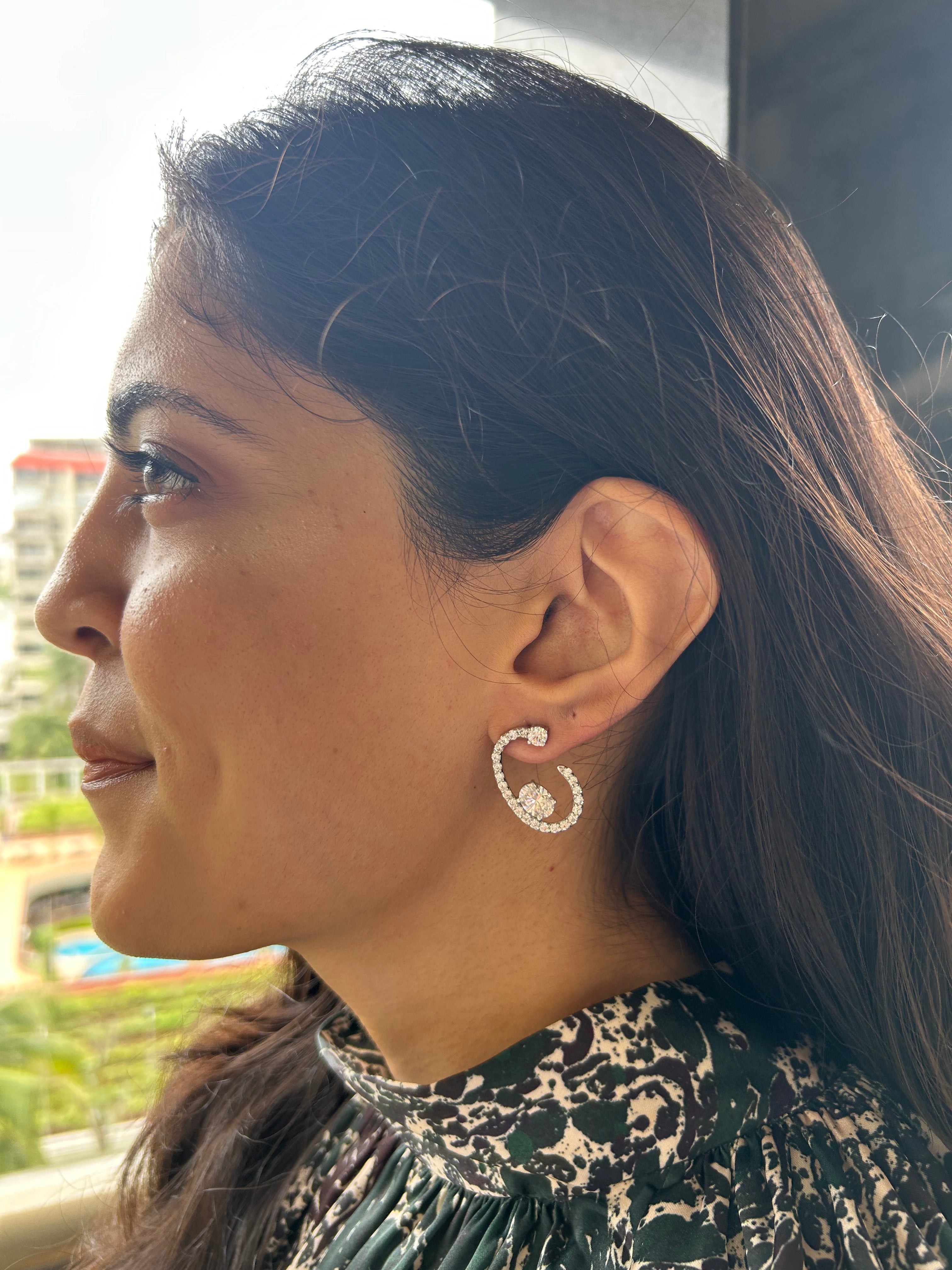Luna Arc Earrings
