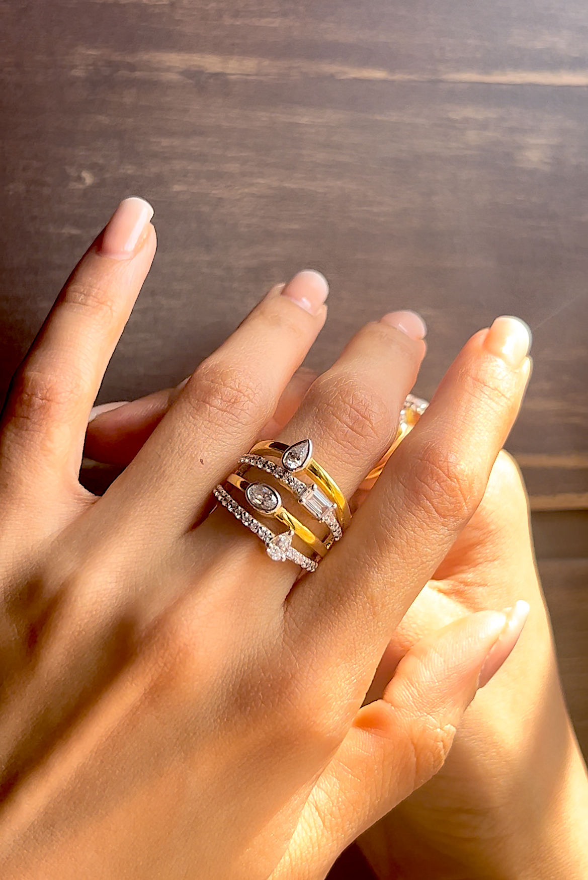 Quartet Sparkle Ring