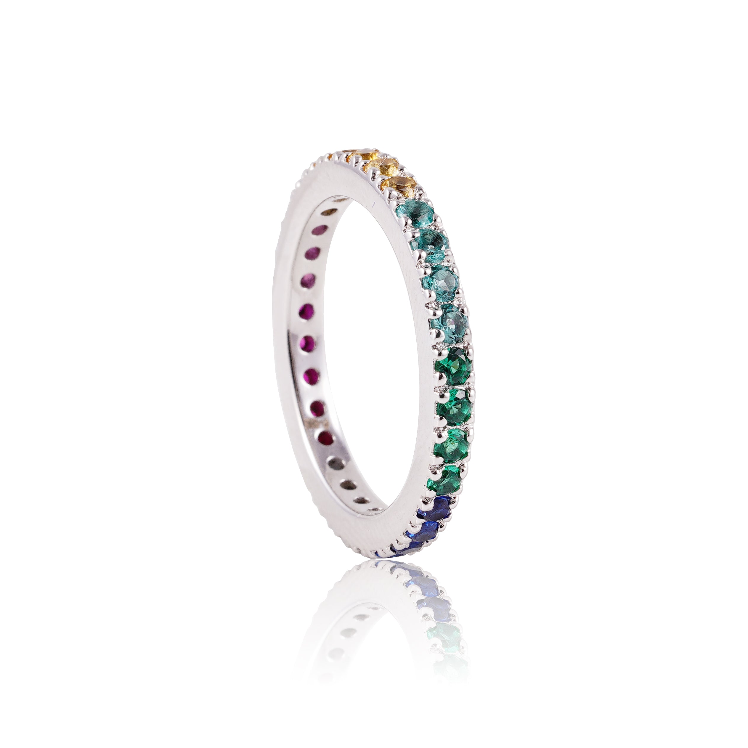 Rainbow Multicolored Ring