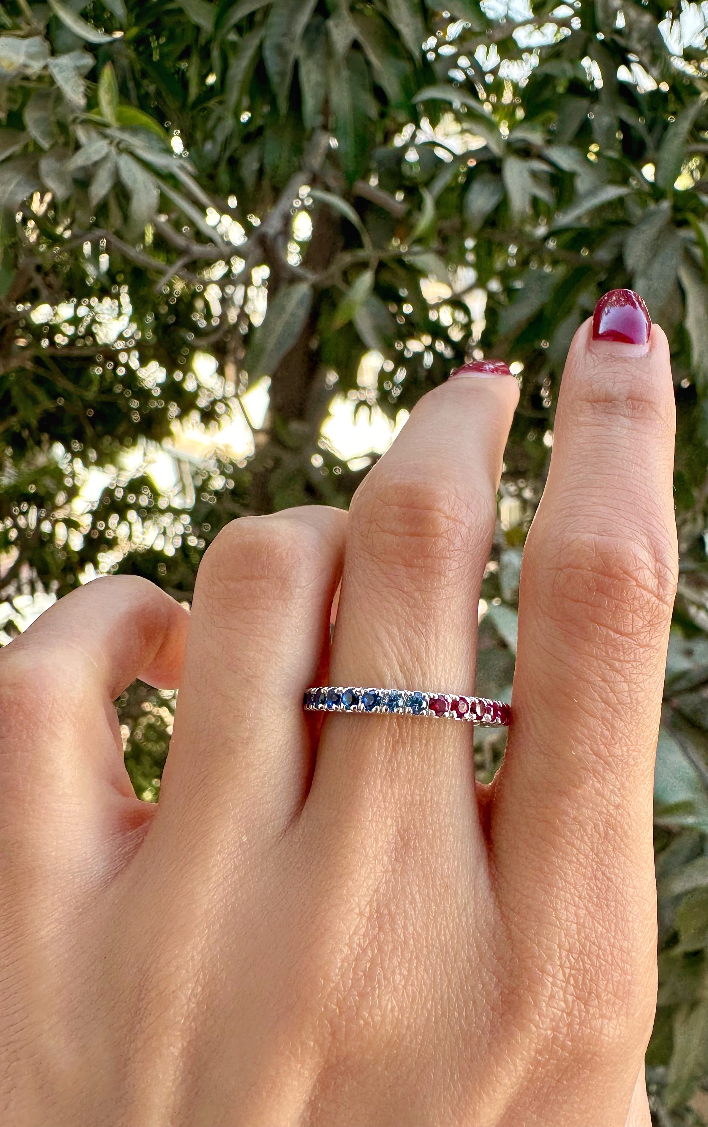 Rainbow Multicolored Ring