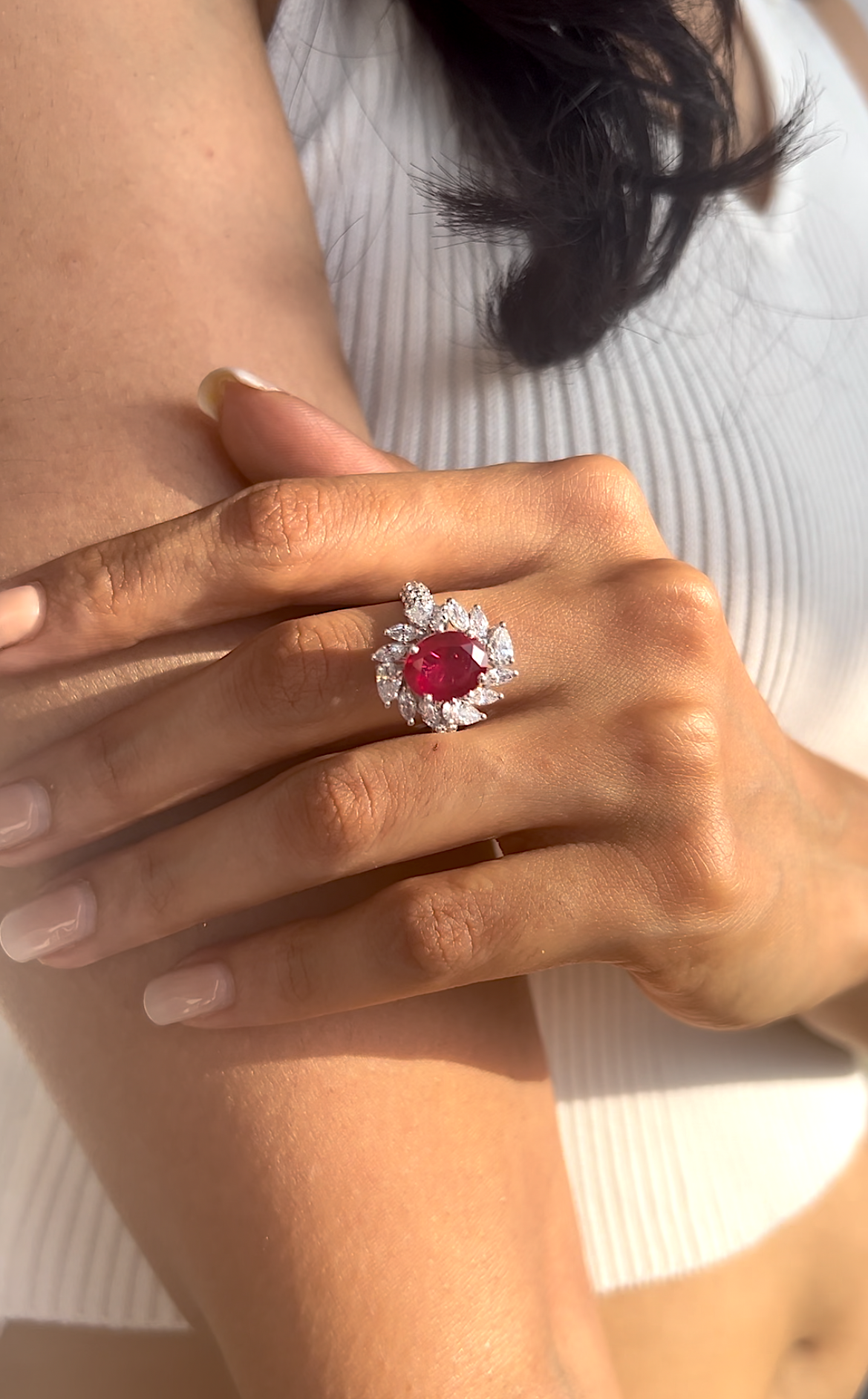 VALENTE GEM RING