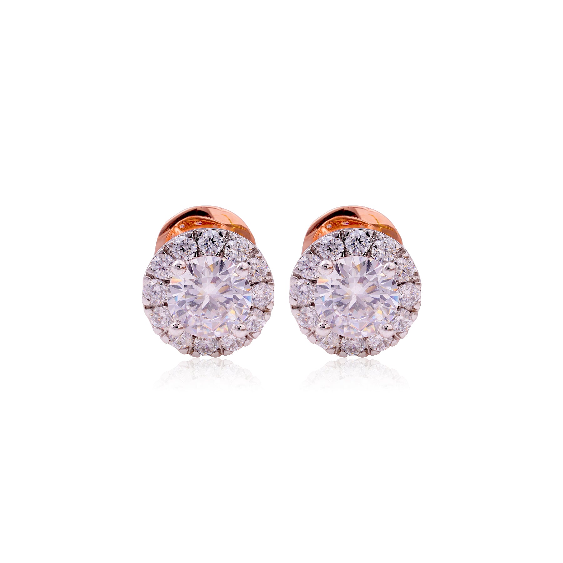 Elara Solitaire Studs