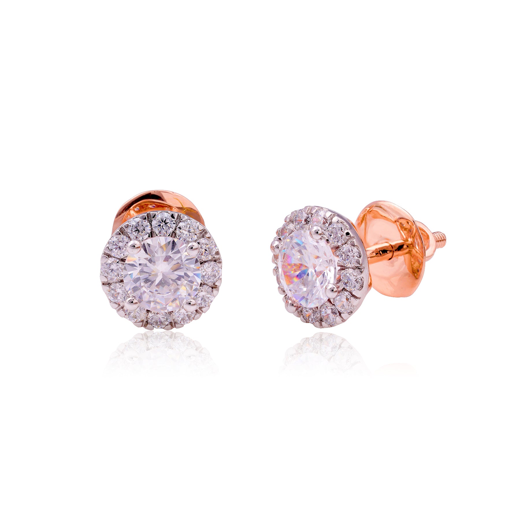 Elara Solitaire Studs