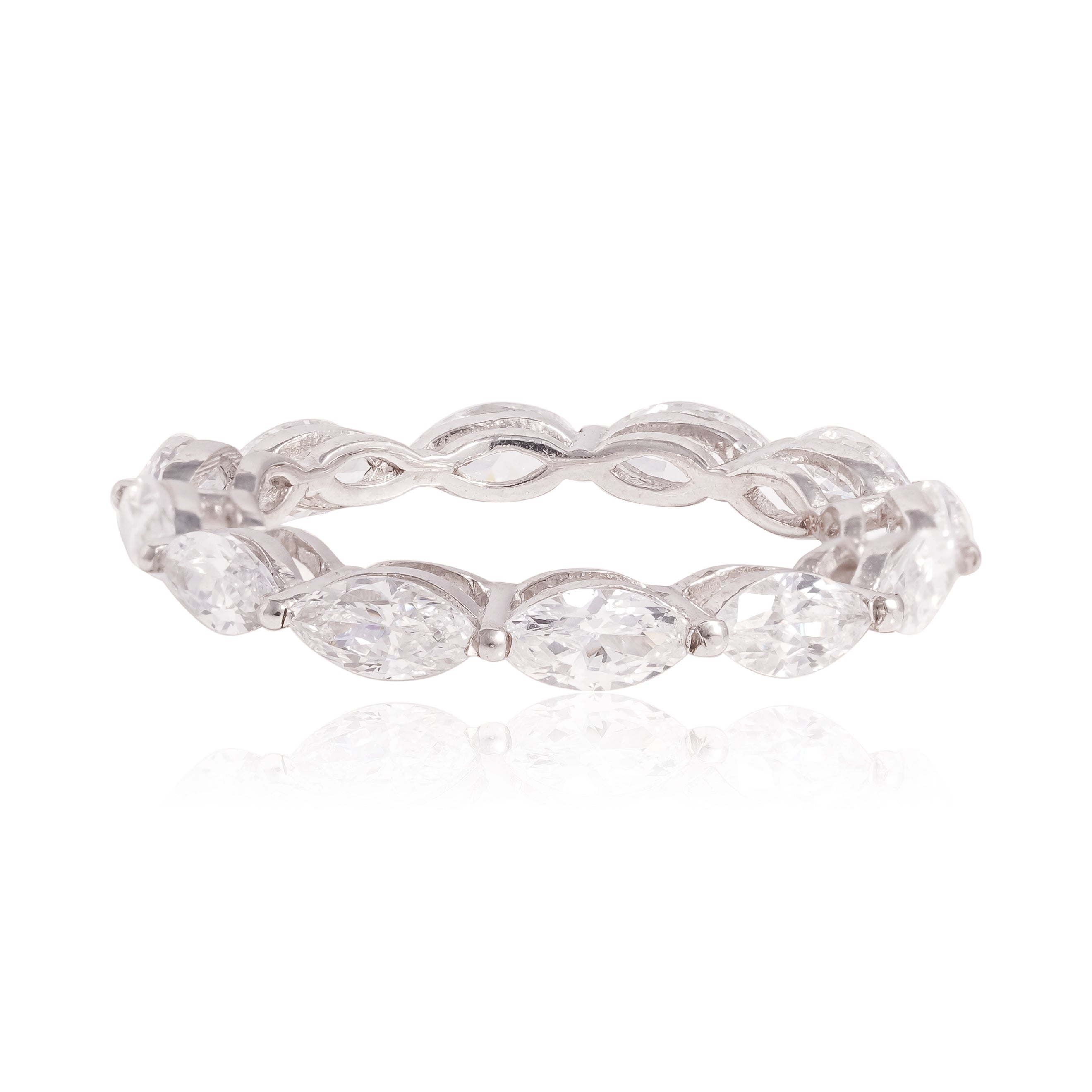 Marquise Cut Eternity Ring