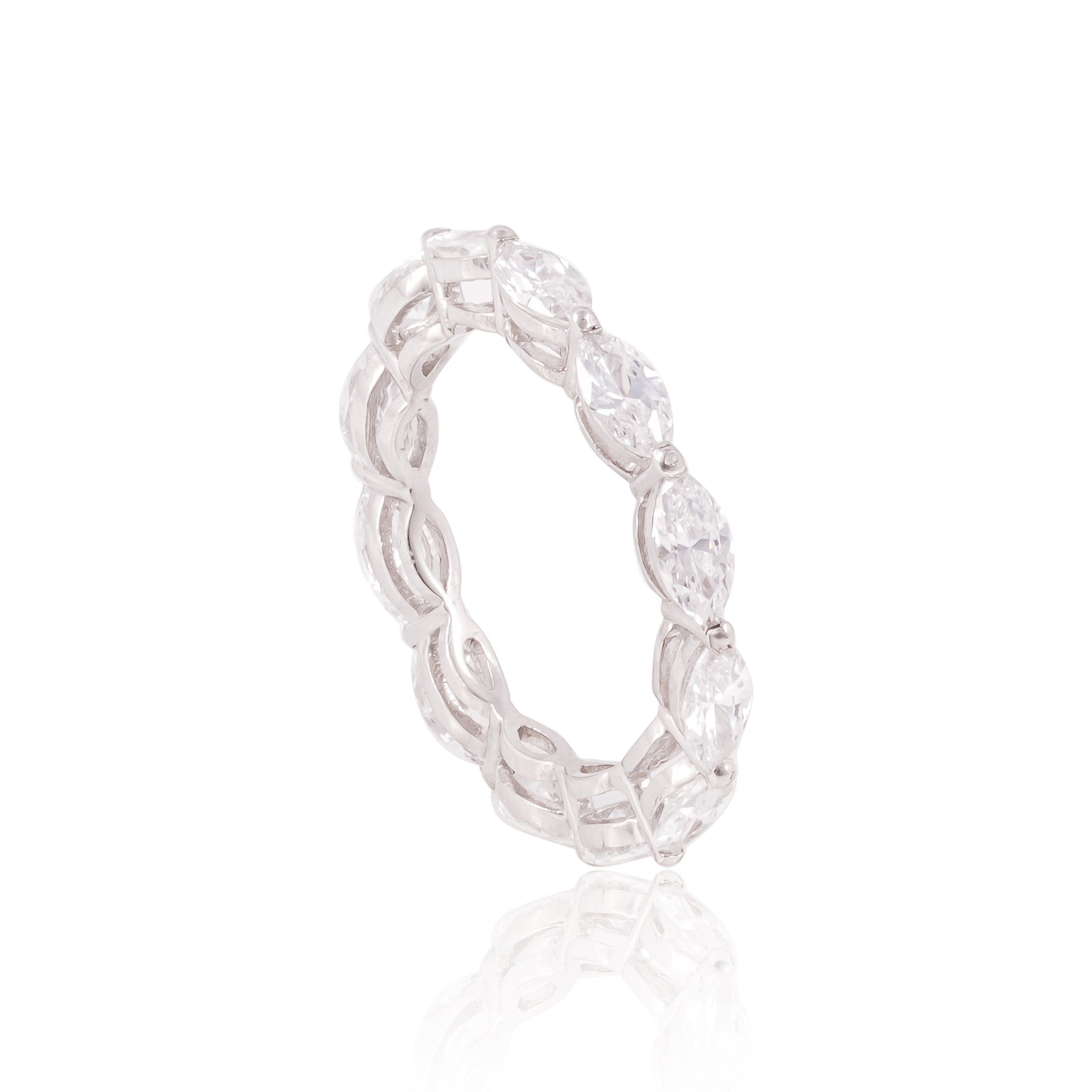 Marquise Cut Eternity Ring