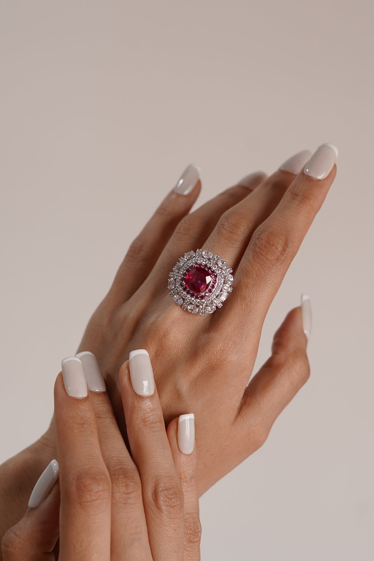 Dynasty Cushion Ring