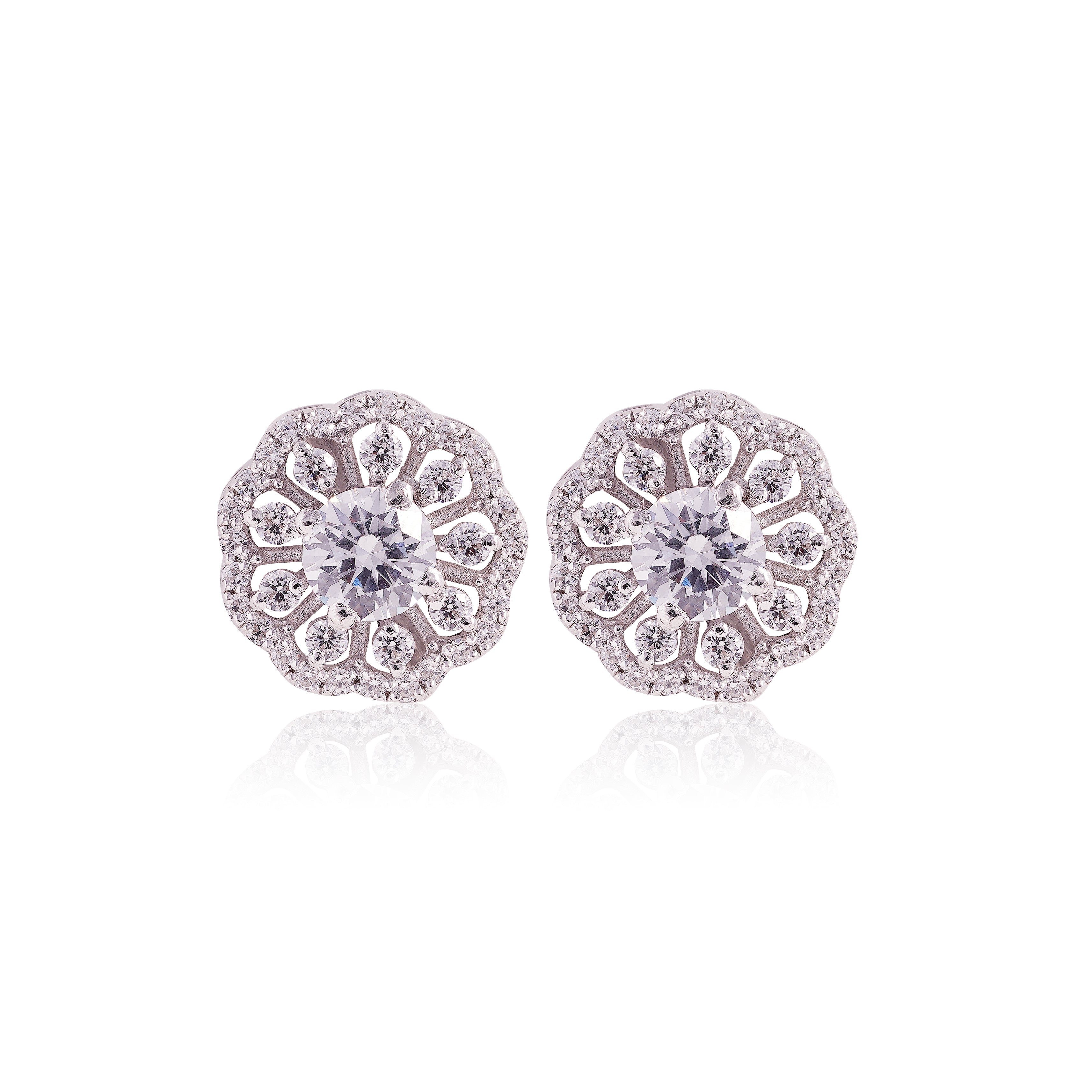 Flo Solitaire Studs