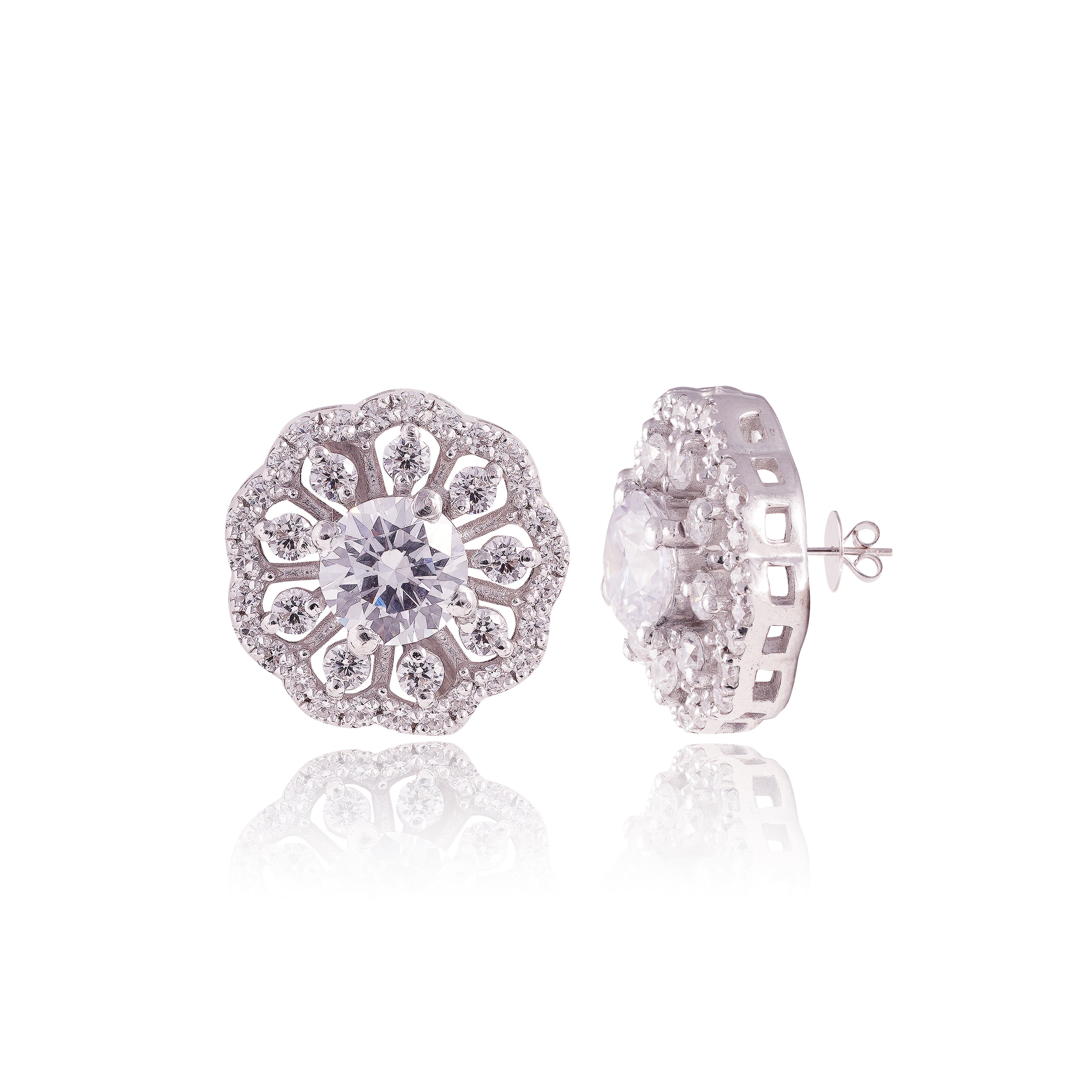 Flo Solitaire Studs