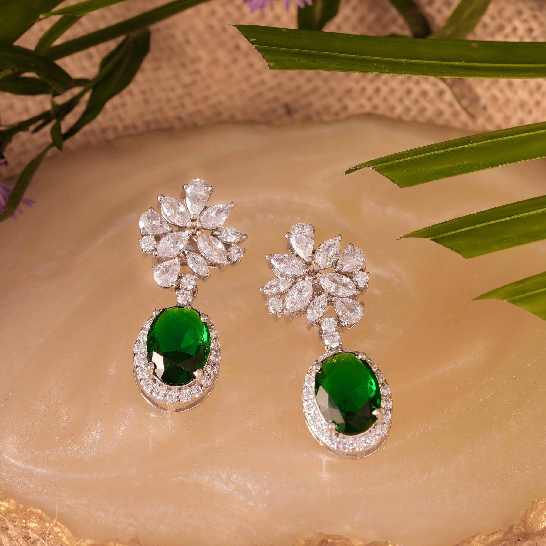 Flora Drop Earrings