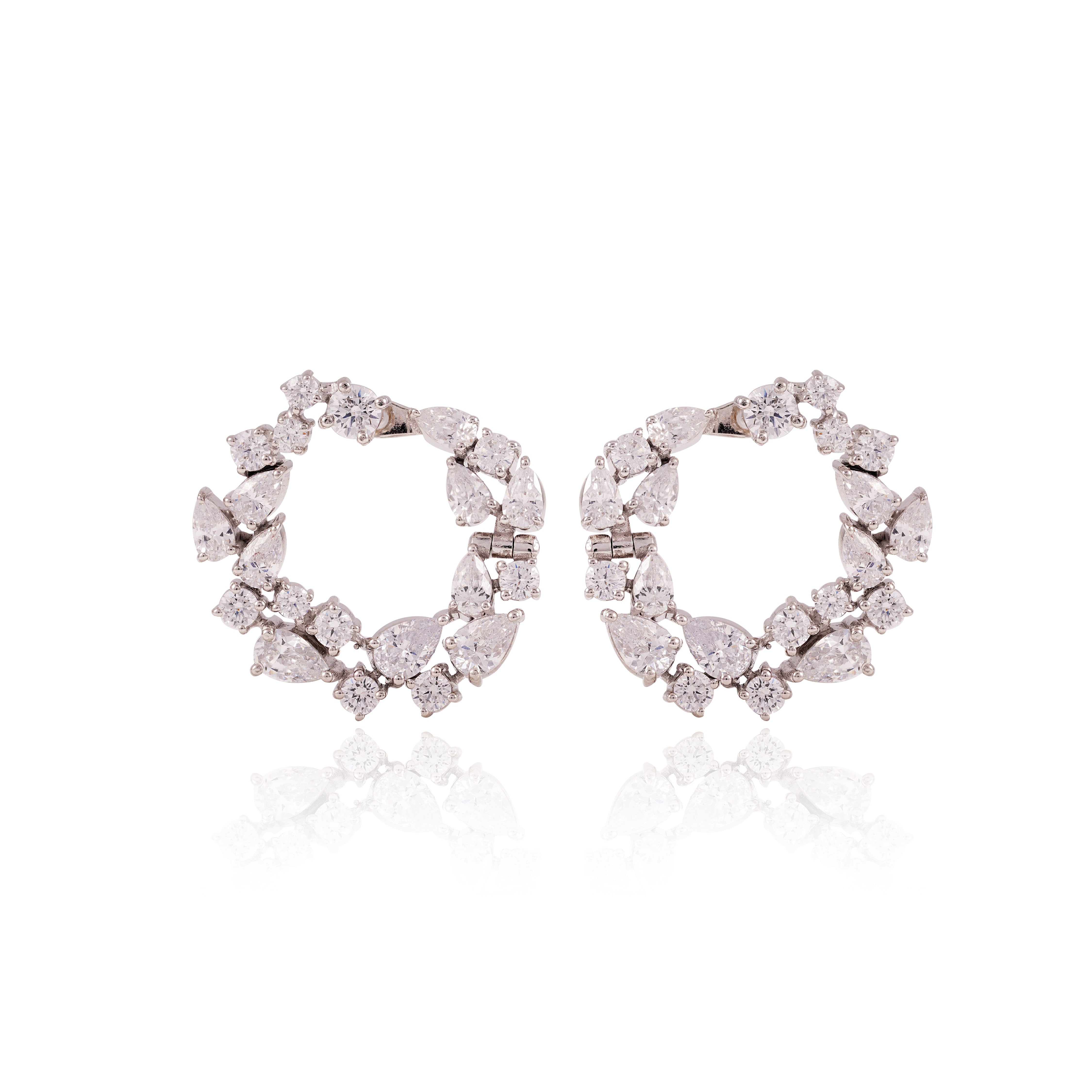 Forma Diamond Wrap Earrings