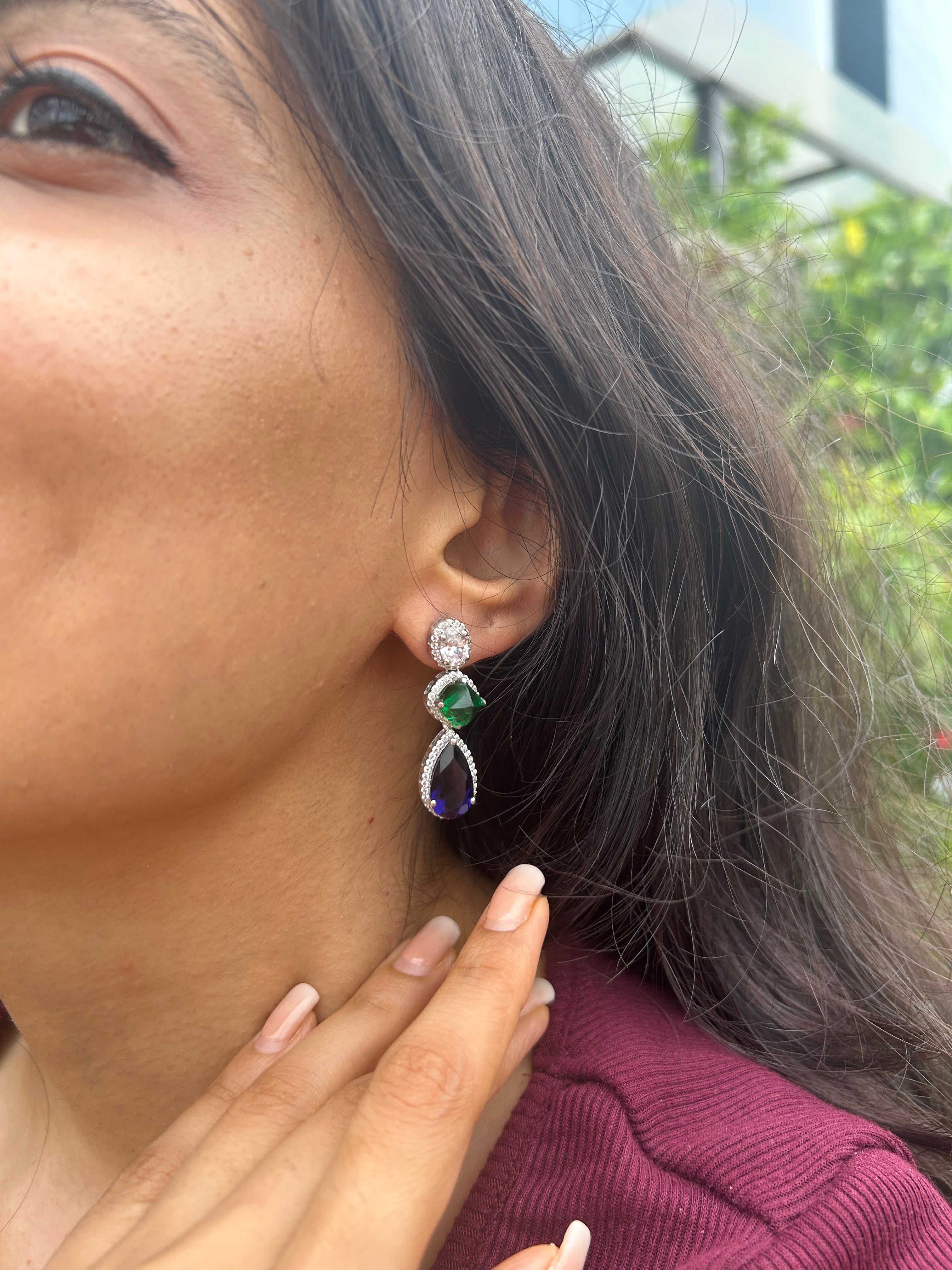 Glintwave Spark Earrings