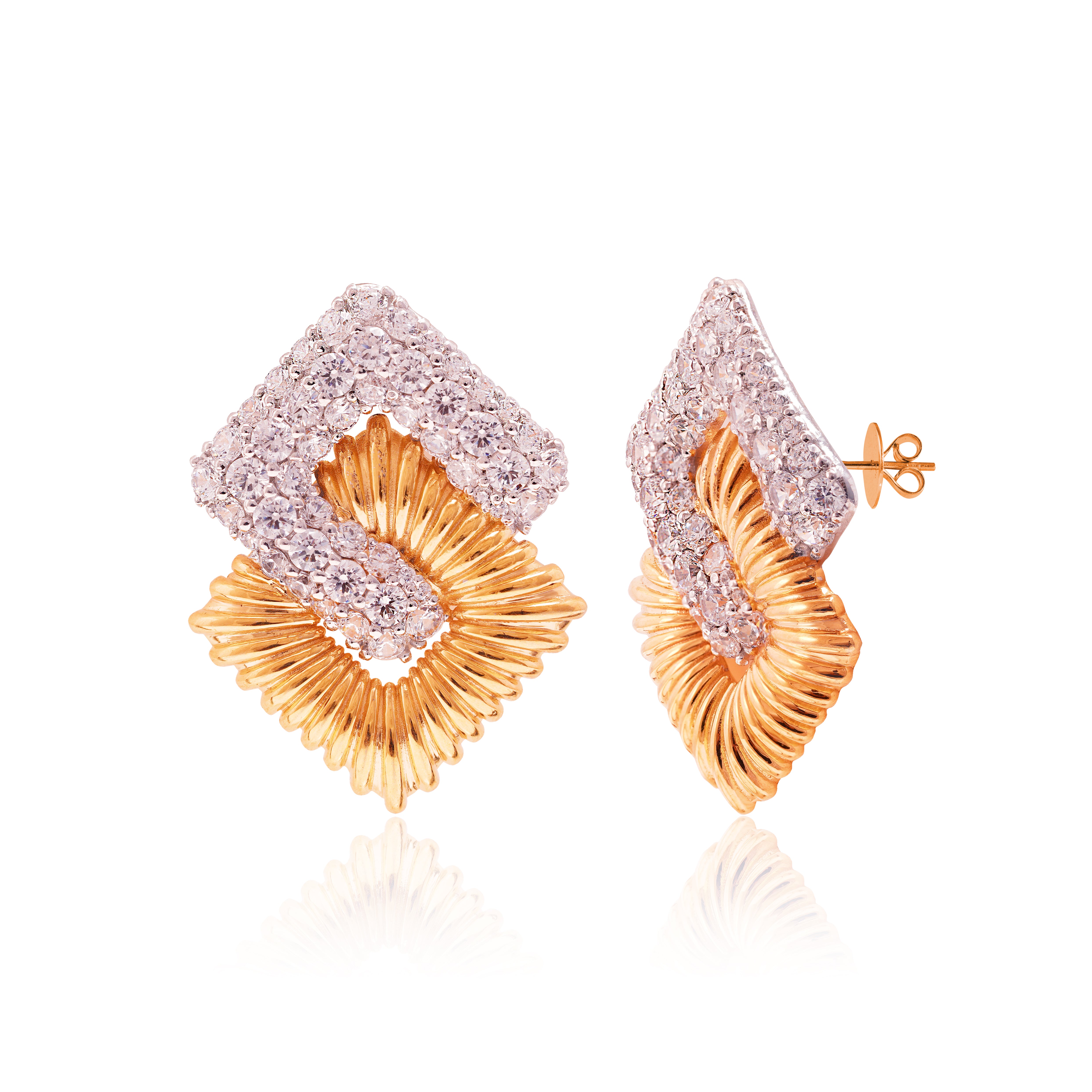 Gloria Textured Earrings