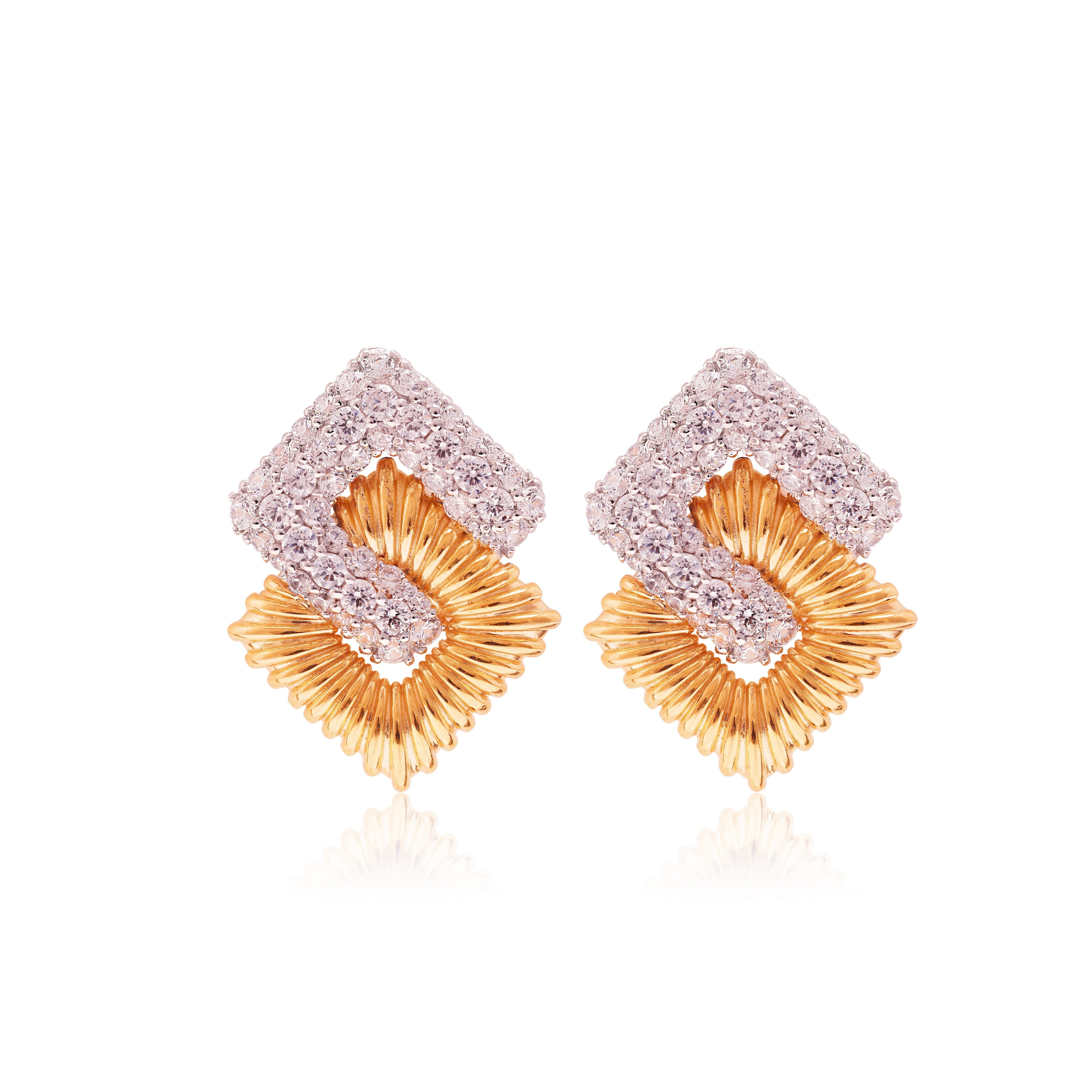 Gloria Textured Earrings