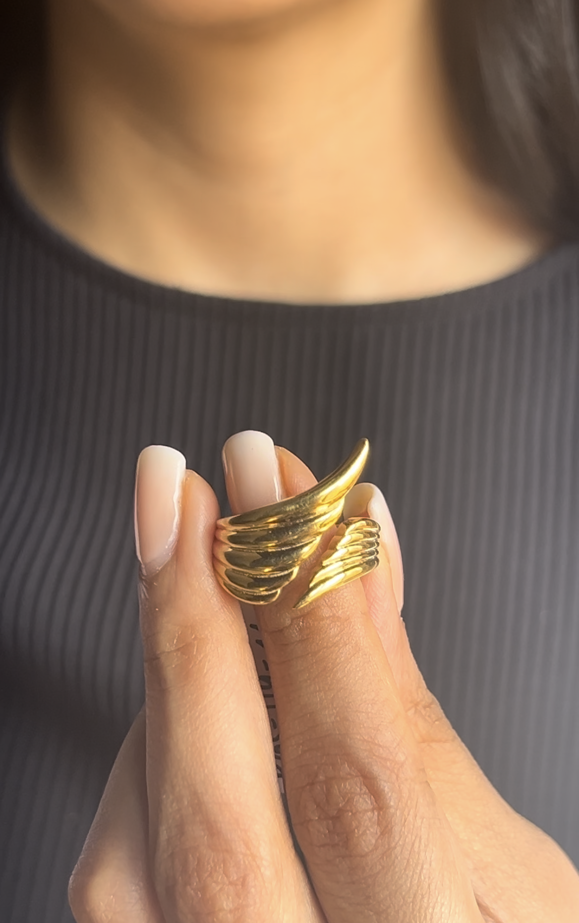 Golden Dome Ring