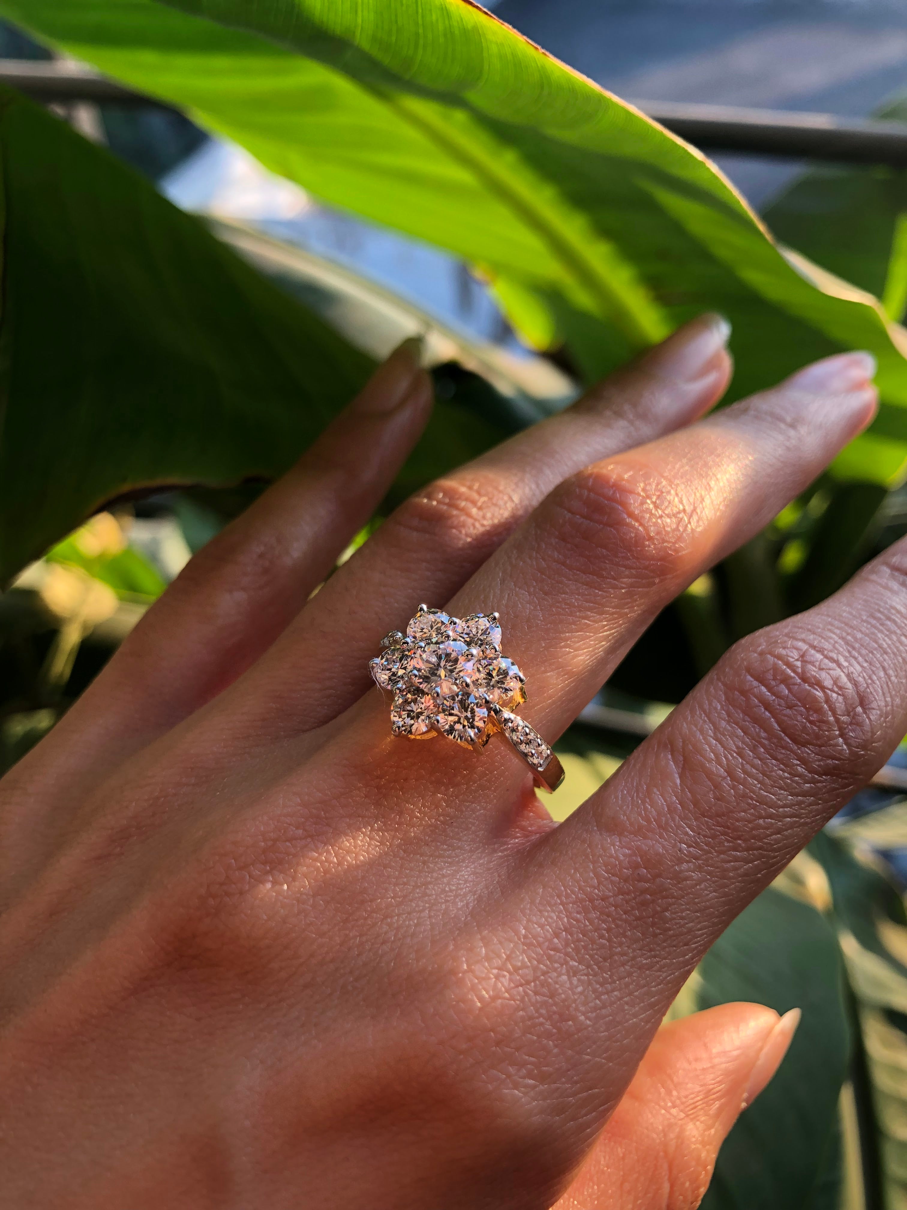 Sunflower ring