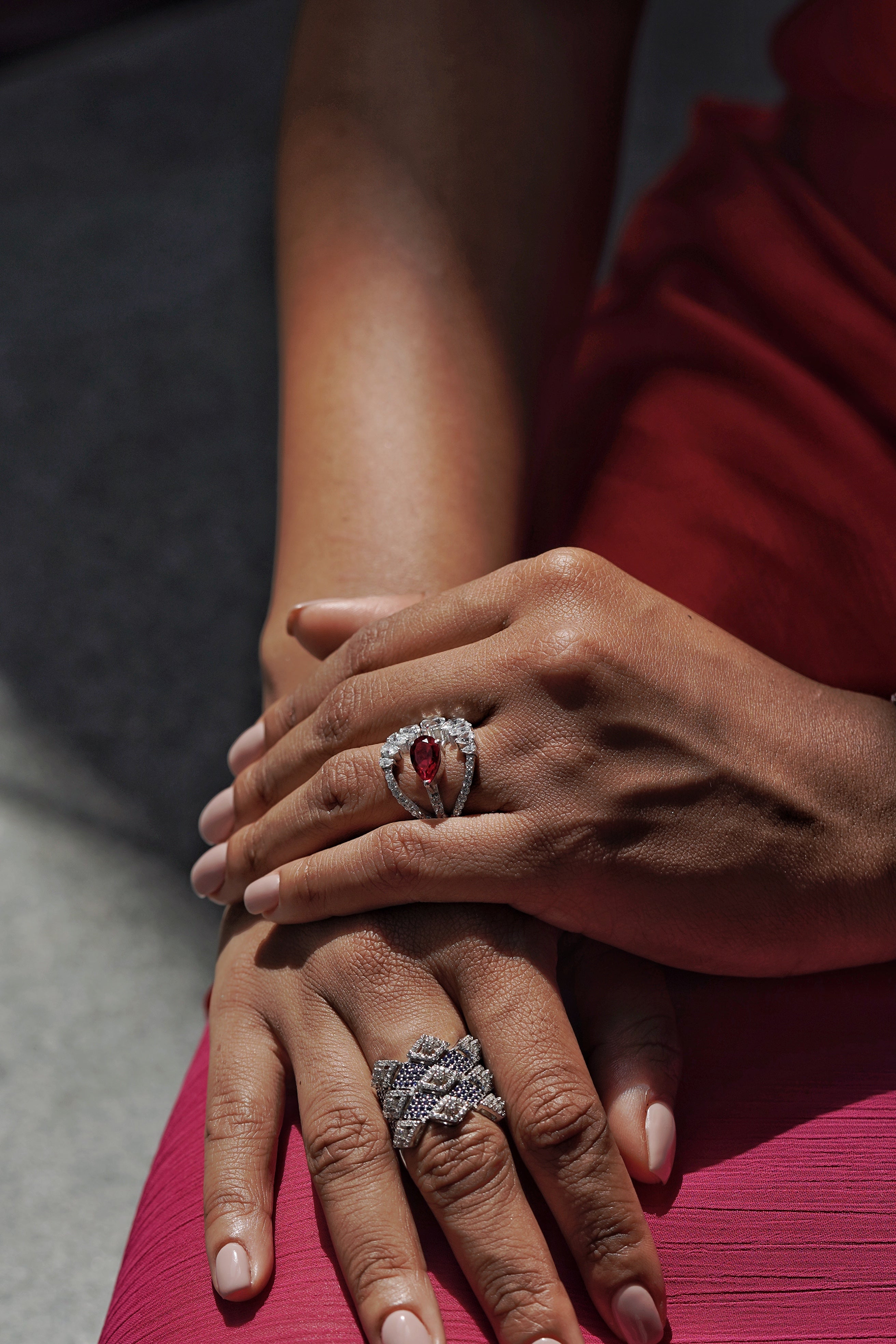 Scarlet Rogue Ring