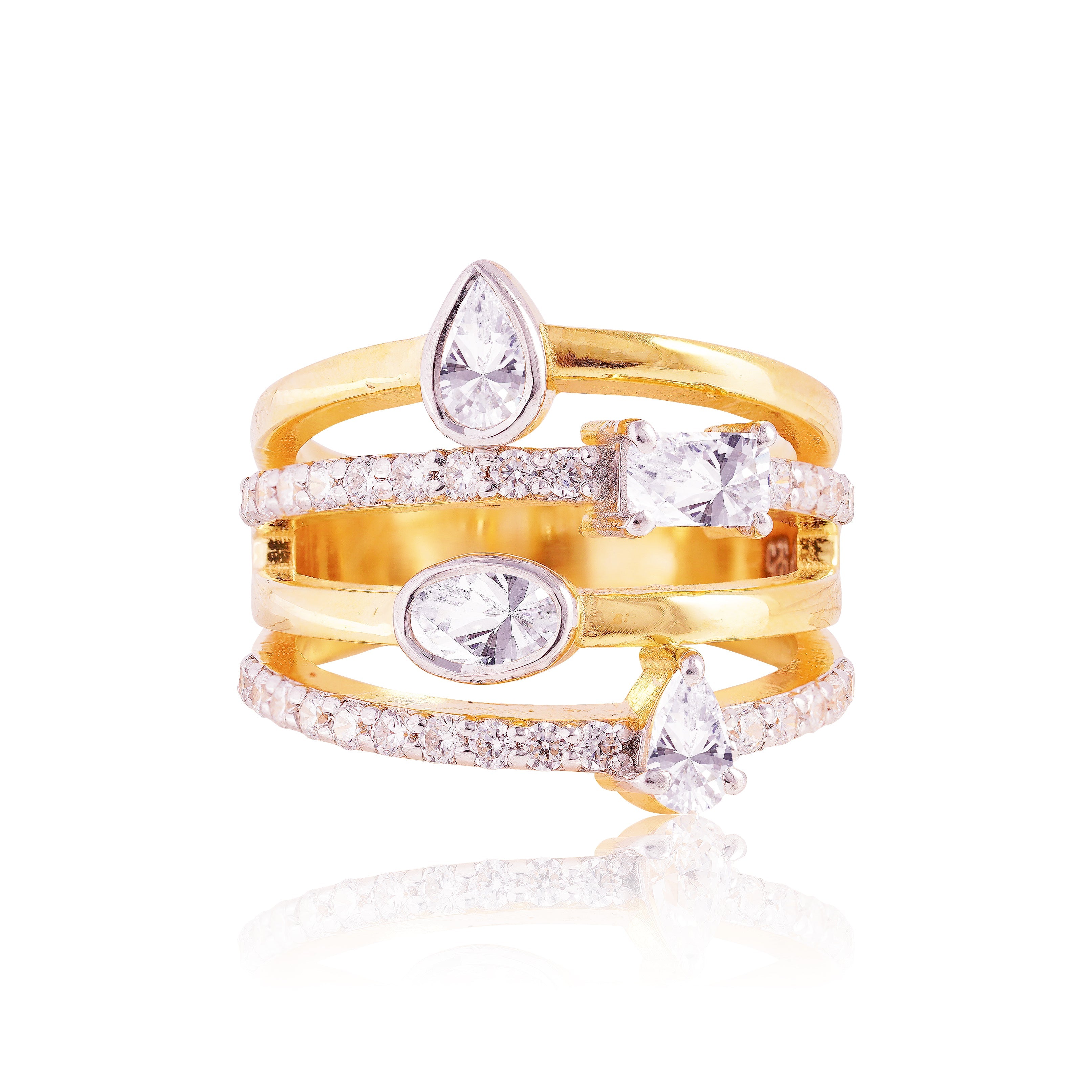 Quartet Sparkle Ring