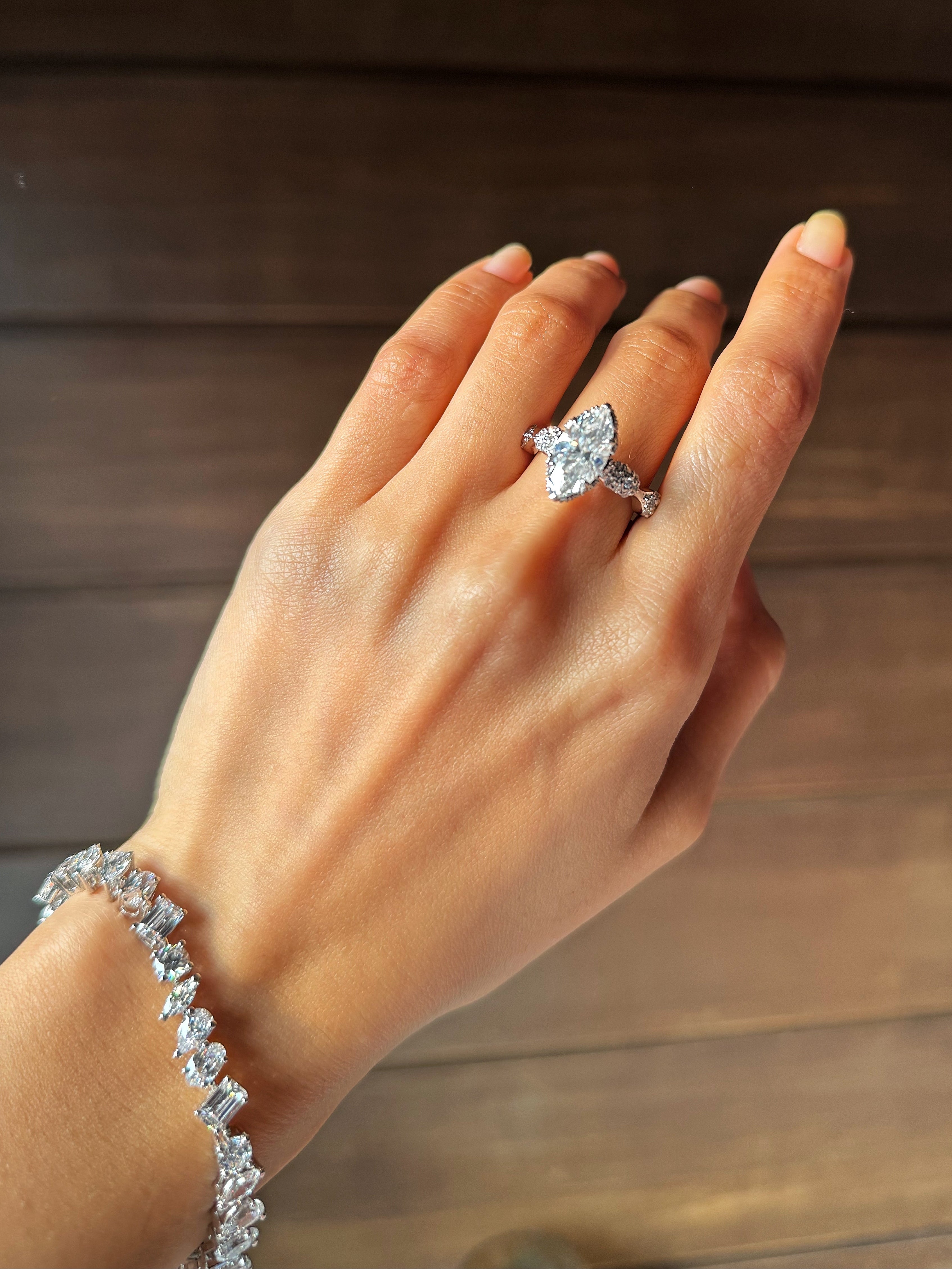 Solene Marquise Ring
