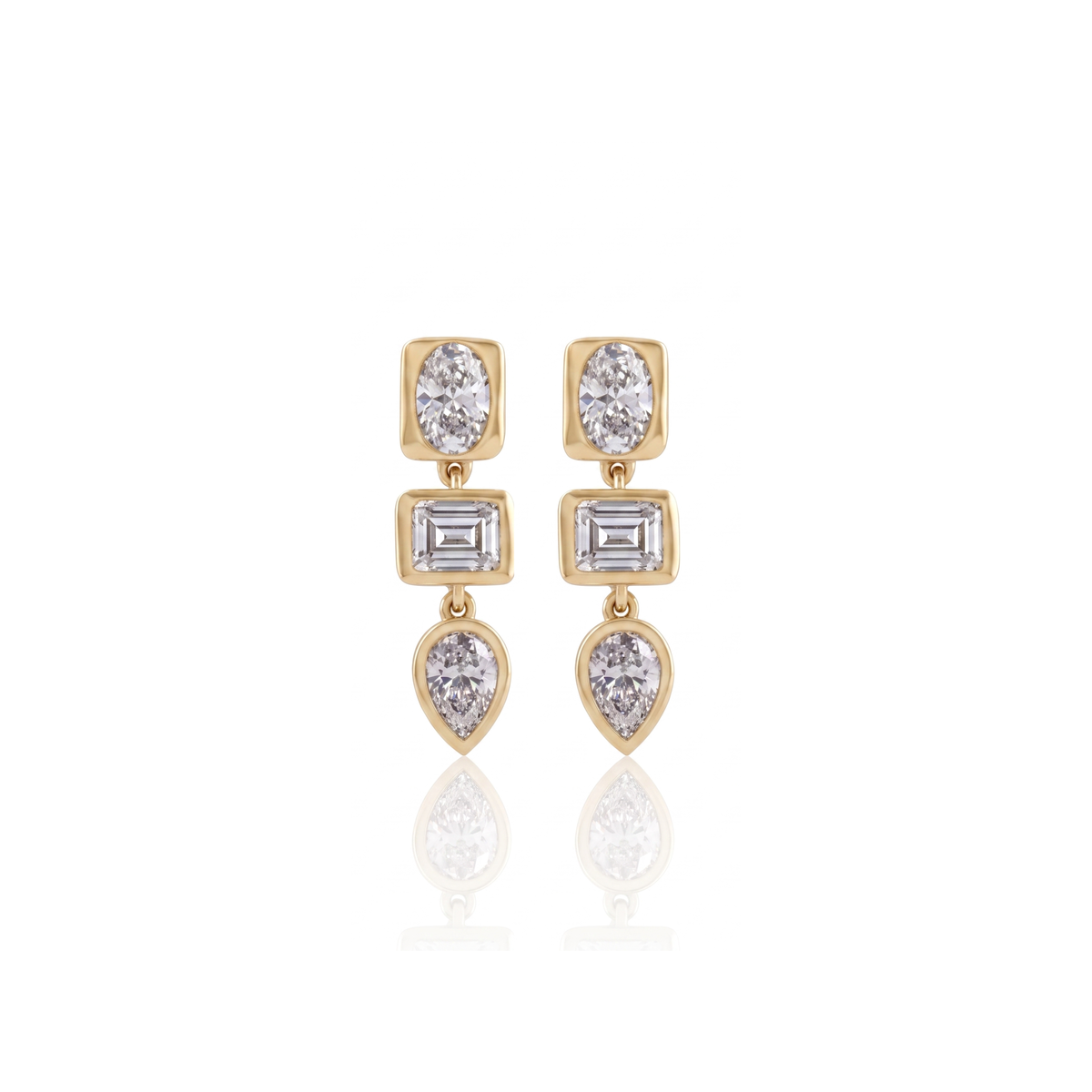Trinity Drop Earrings