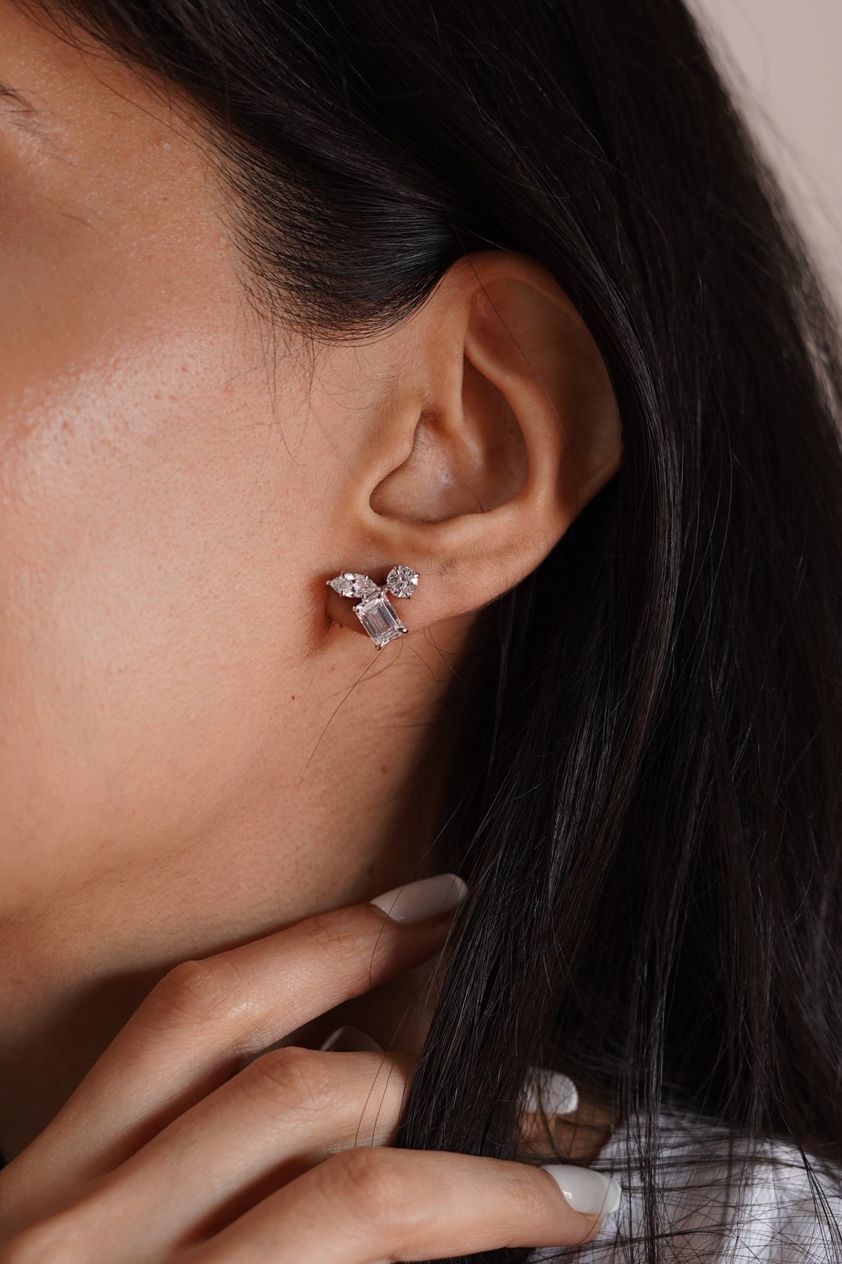 Vera Multi-Shape Stud Earrings