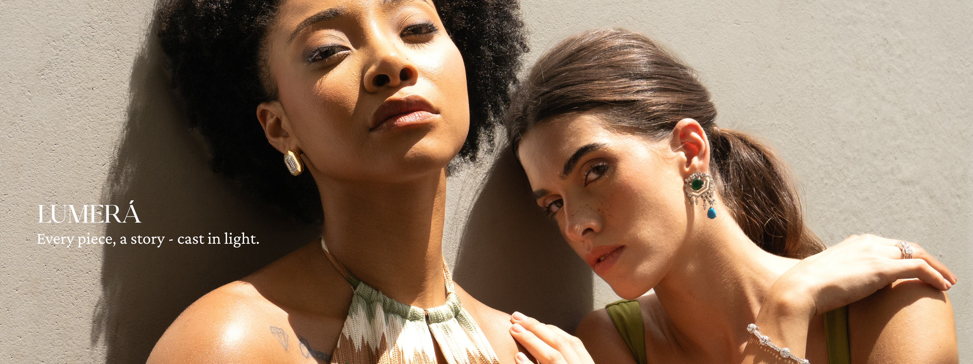 Lumera Earrings Collection Banner

