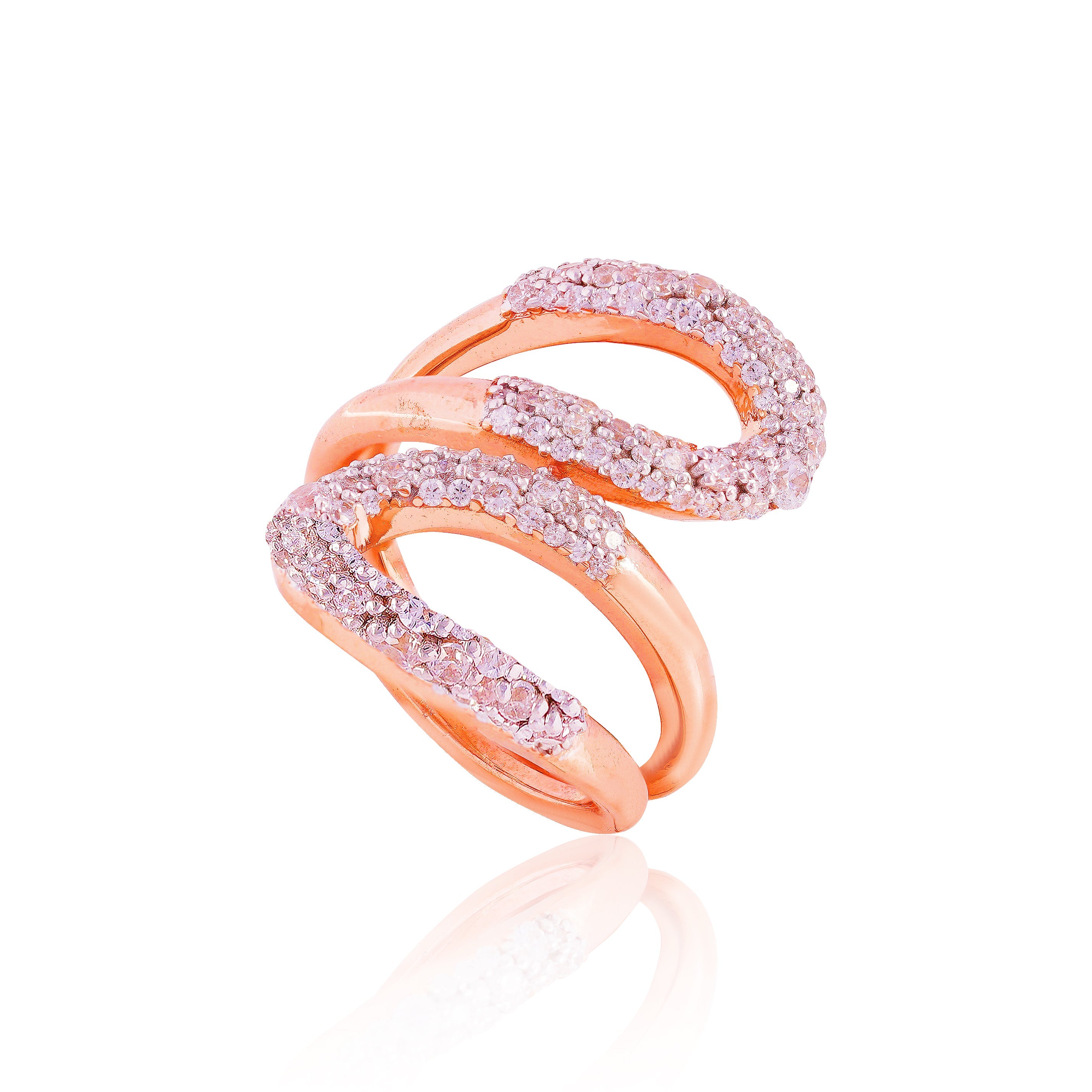 Whirlwind Pave Ring