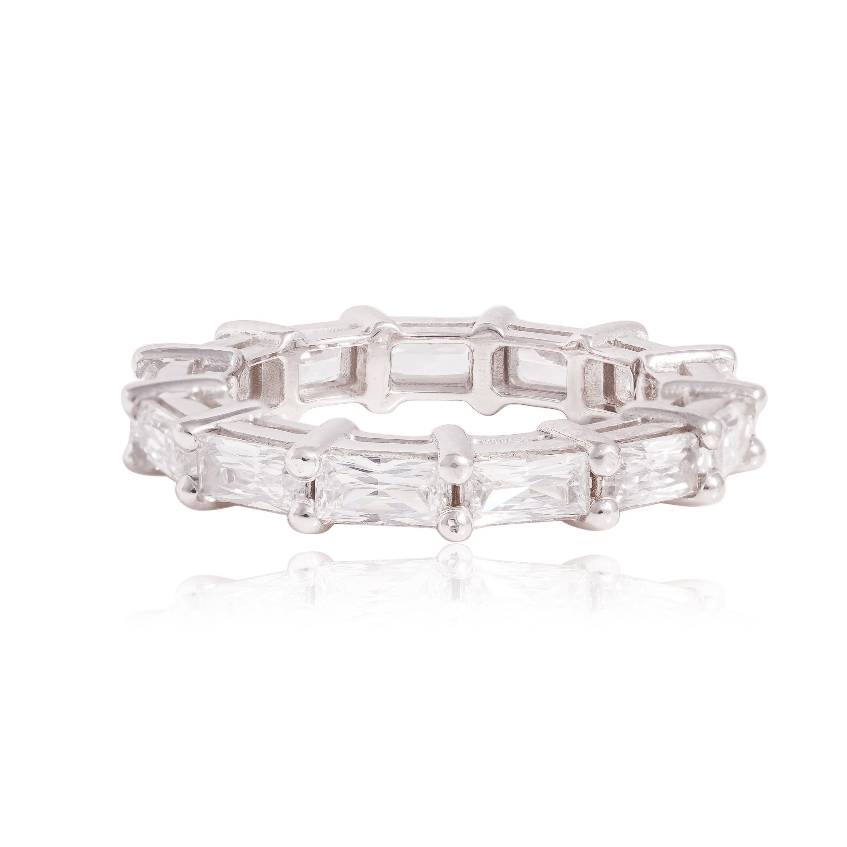 Baguette Cut Eternity Ring