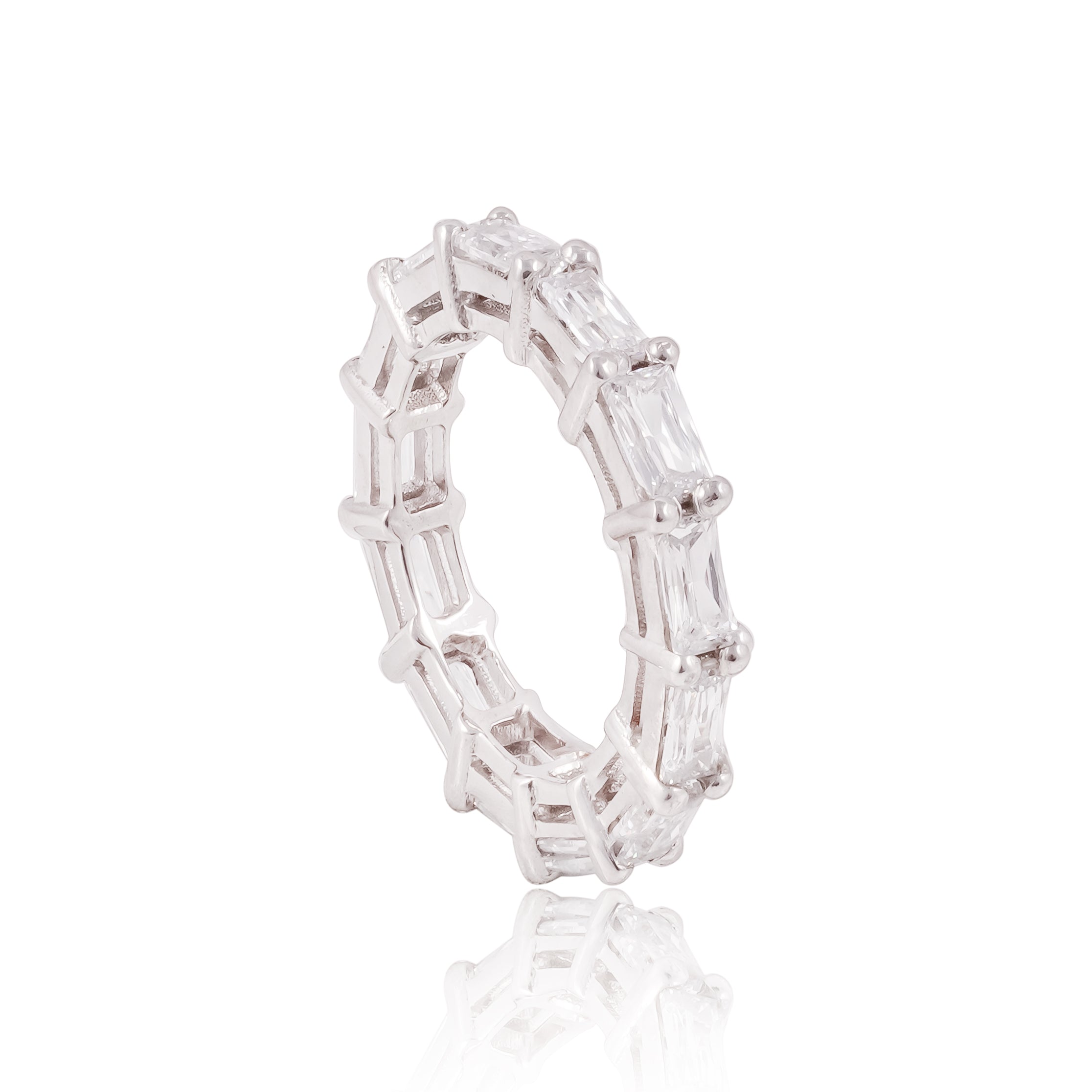 Baguette Cut Eternity Ring