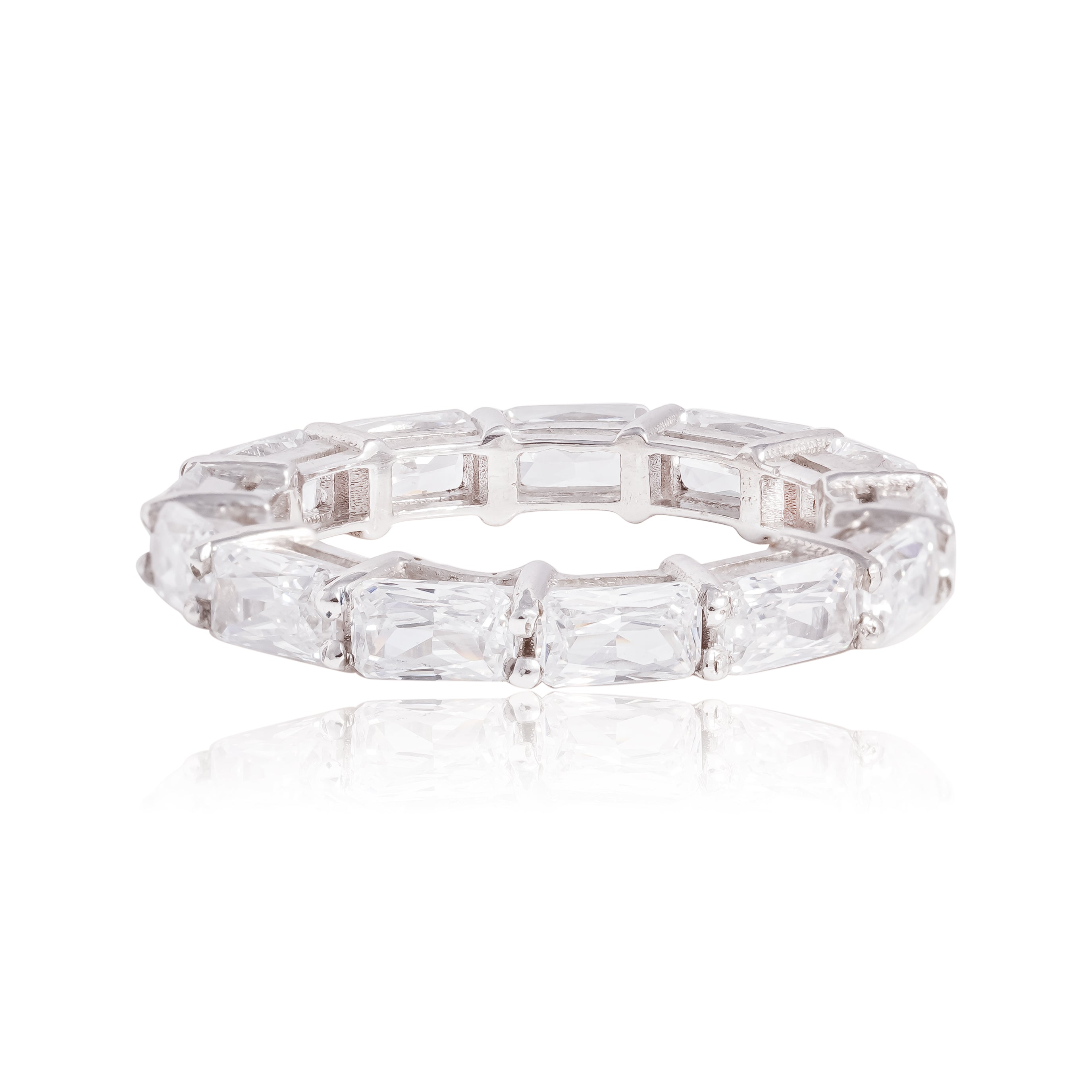 Radiant Cut Eternity Ring